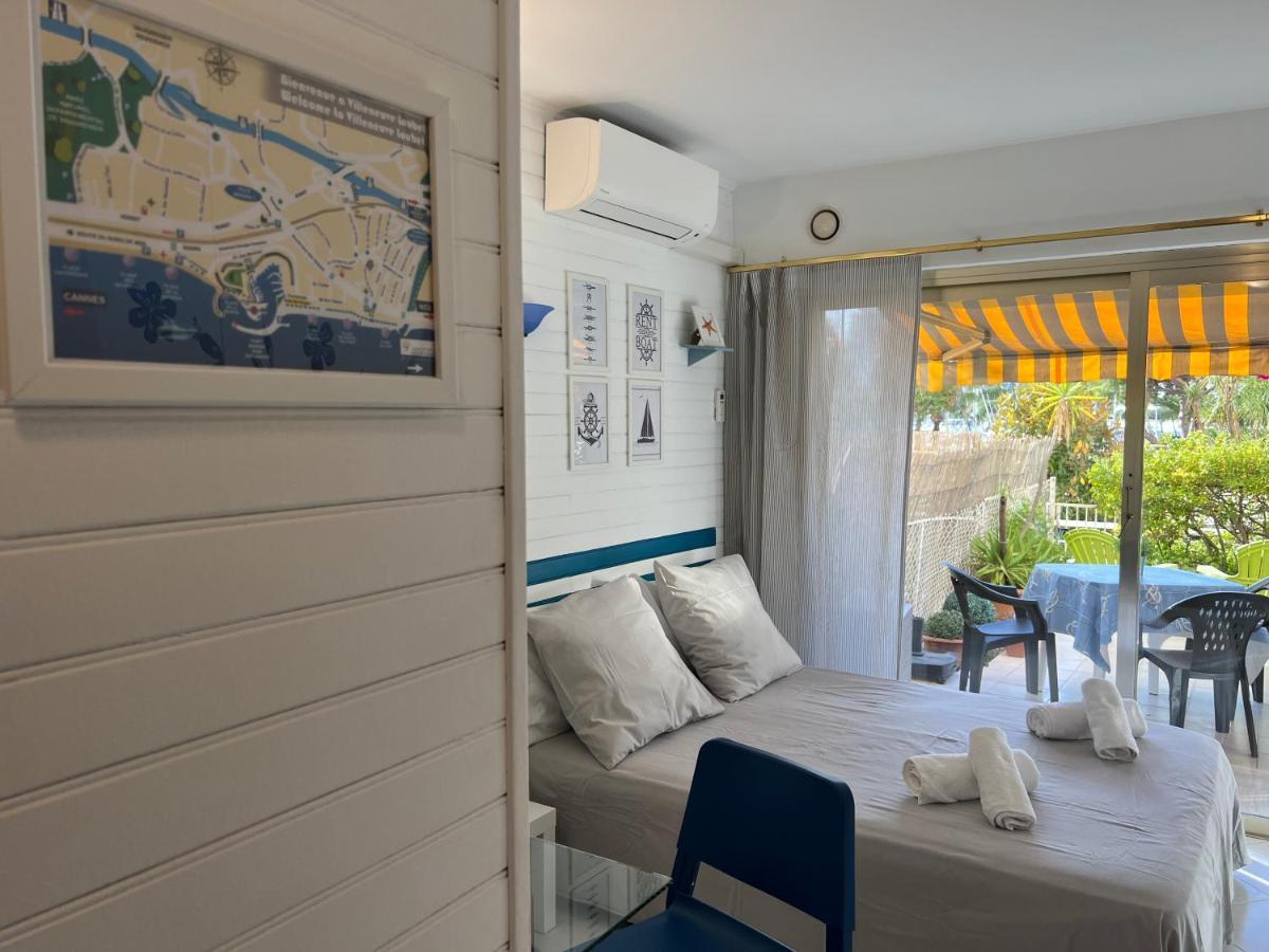 Blue Terrace Apartment - Marina Baie Des Anges Вилньов Любе Екстериор снимка