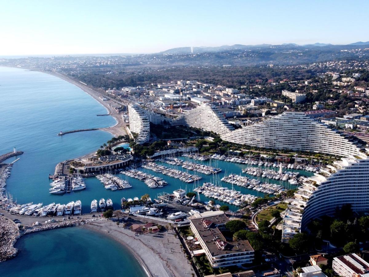 Blue Terrace Apartment - Marina Baie Des Anges Вилньов Любе Екстериор снимка