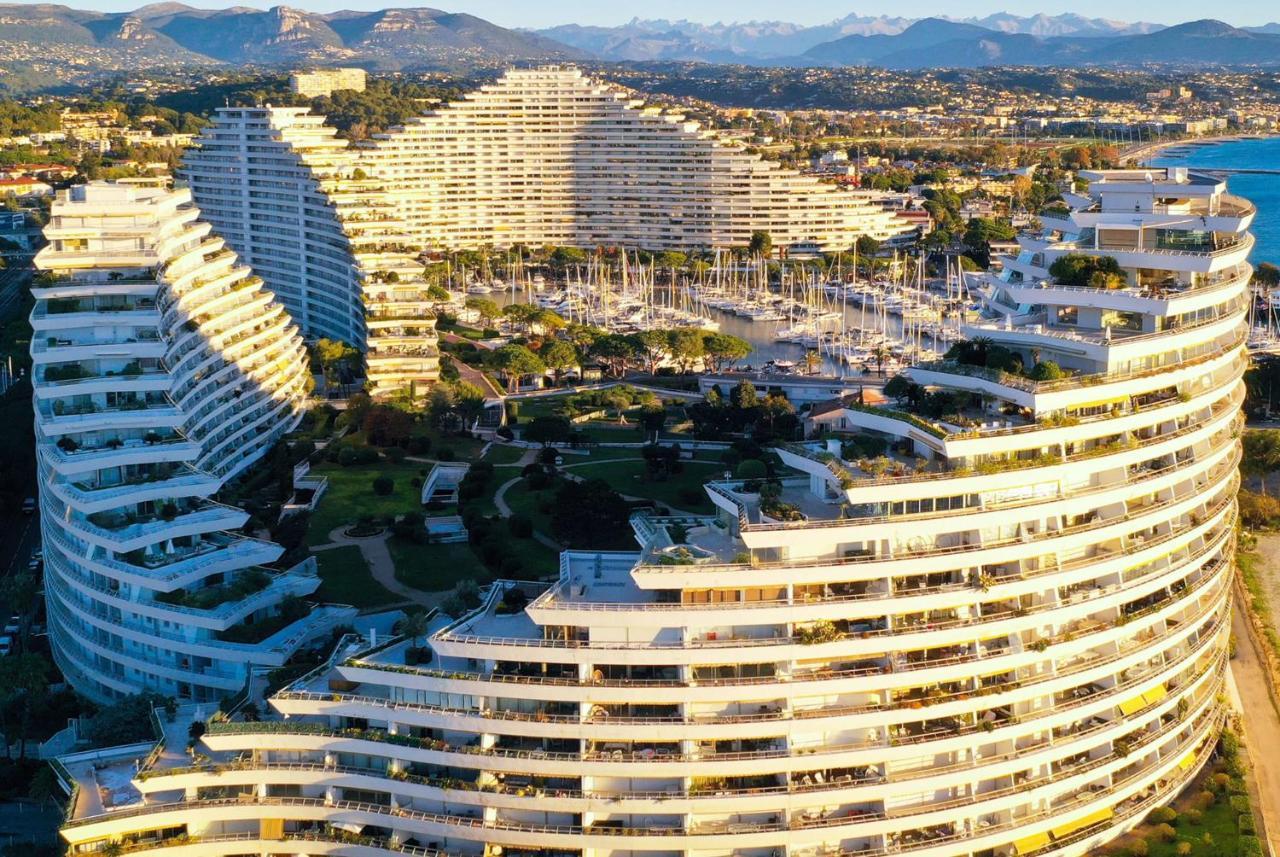Blue Terrace Apartment - Marina Baie Des Anges Вилньов Любе Екстериор снимка